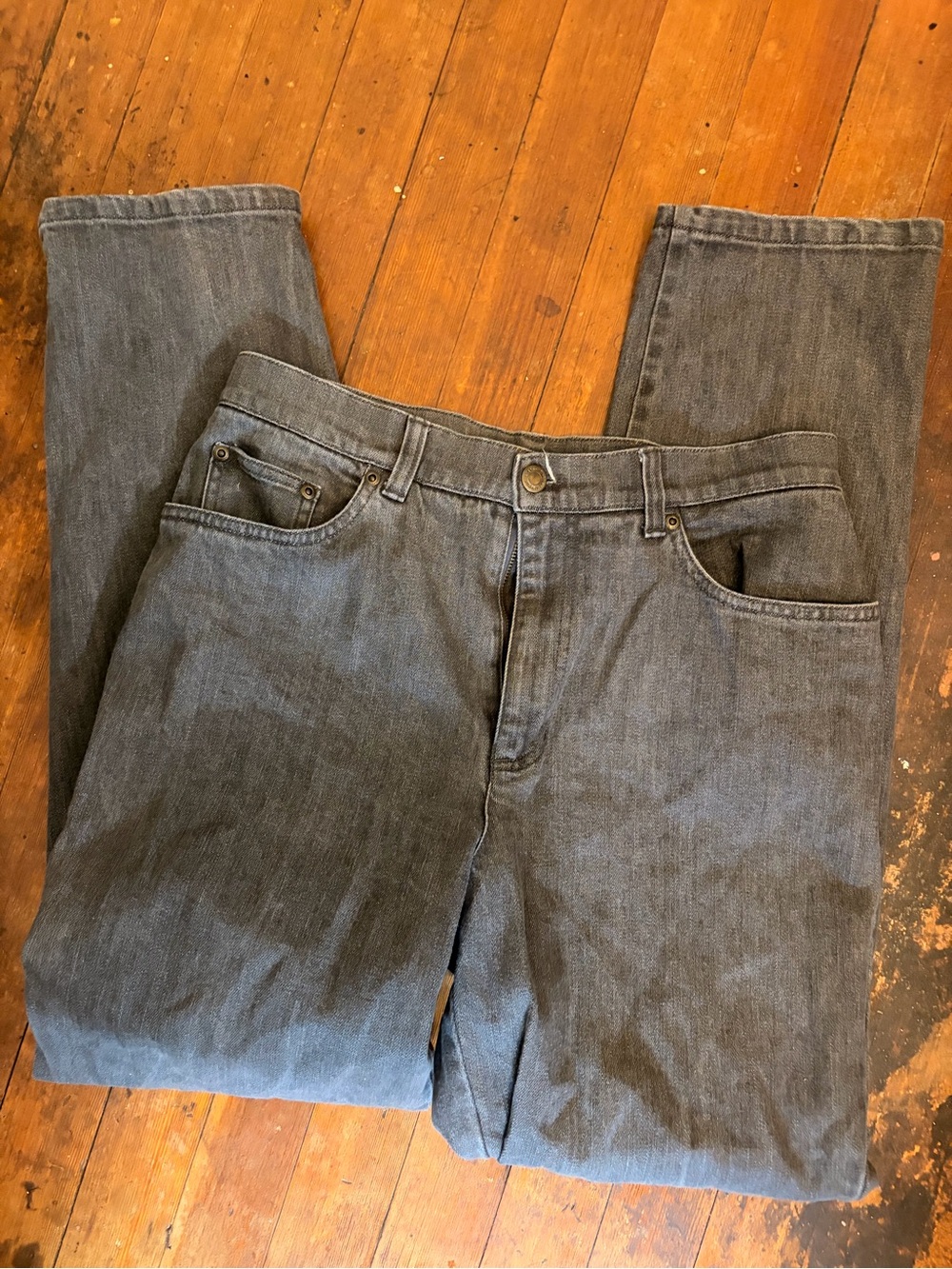 Stretch Fit Women's Gray Jeans